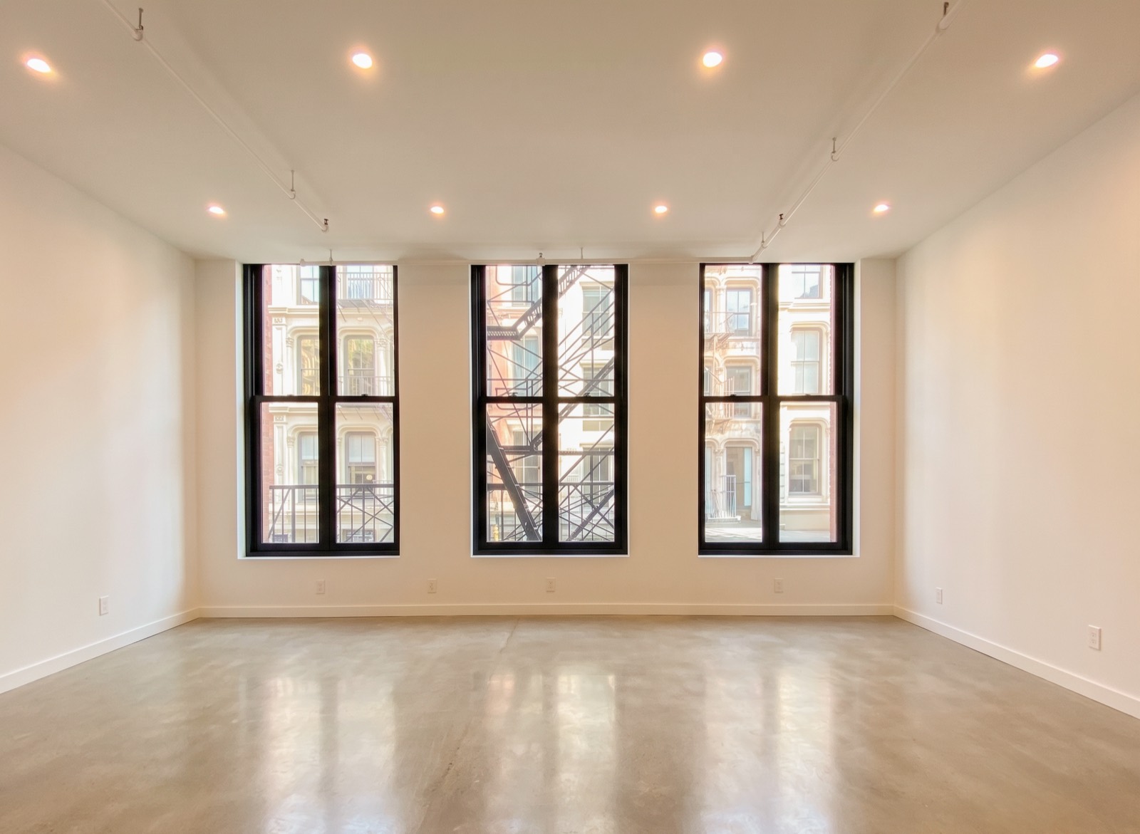 Interior loft space at 52 Greene Street