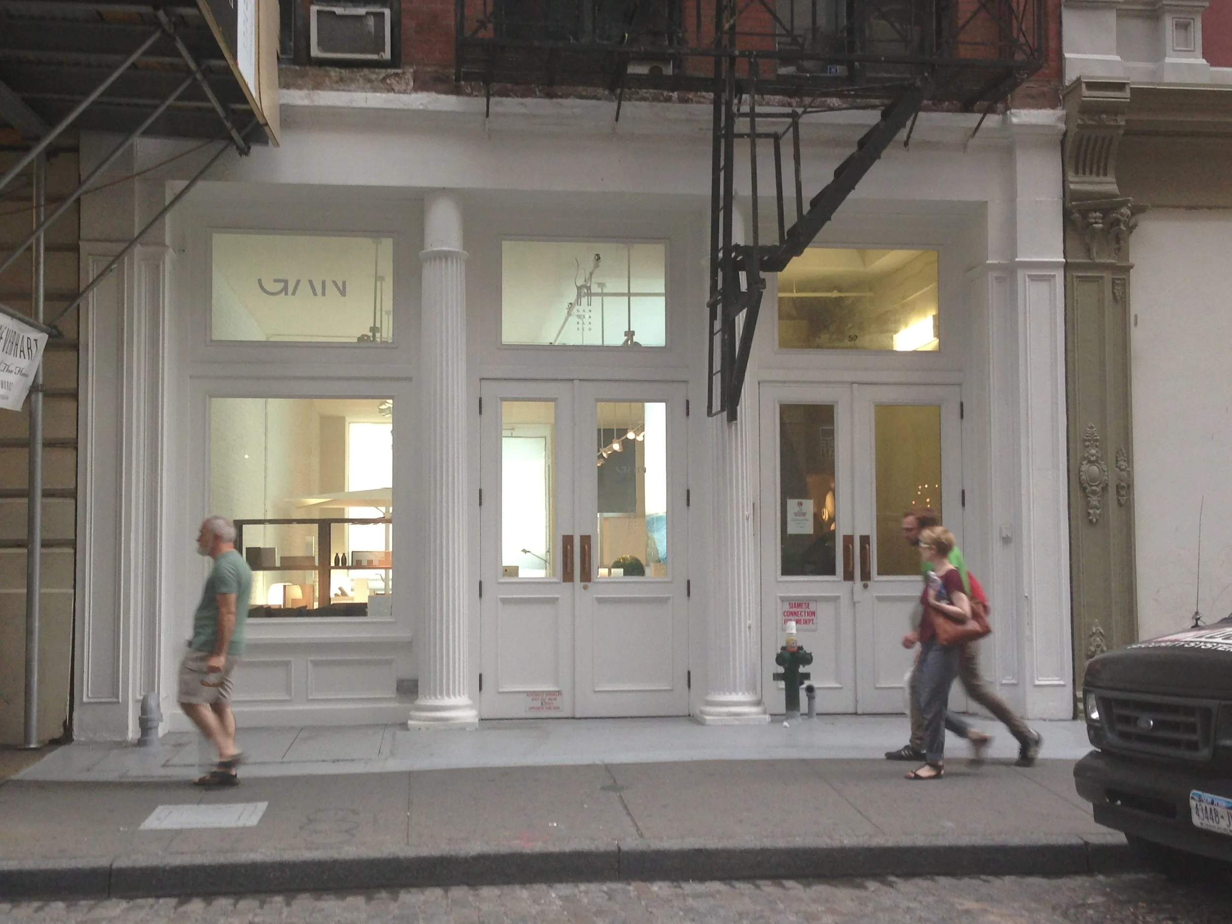 Ground floor retail frontage at 52 Greene Street